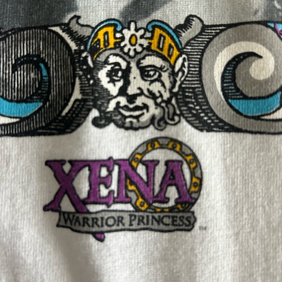 Vintage Xena Warrior Princess Girls Just Wanna Have Fun Vampire T-Shirt Men's XL - Picture 6 of 11